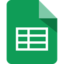 Logo of Google Sheets