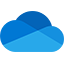 Logo of Microsoft OneDrive