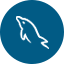 Logo of MySQL