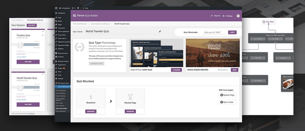 The Thrive Quiz Builder plugin.